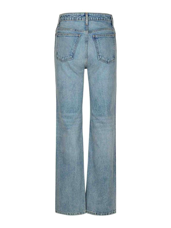 KHAITE: ブーツカットジーンズ online - ブーツカットジーンズ - ライトブルー