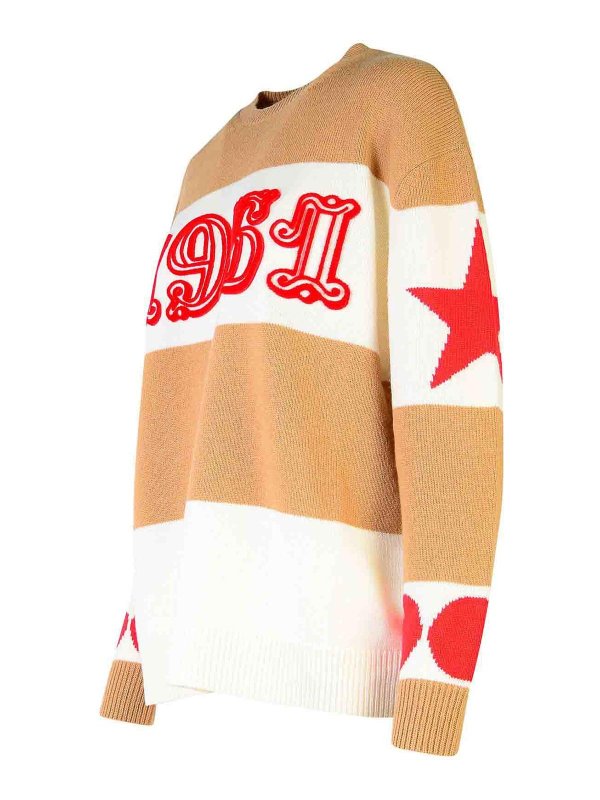 The Best Shops Max Mara: クルーネック - クルーネック - ブラウン