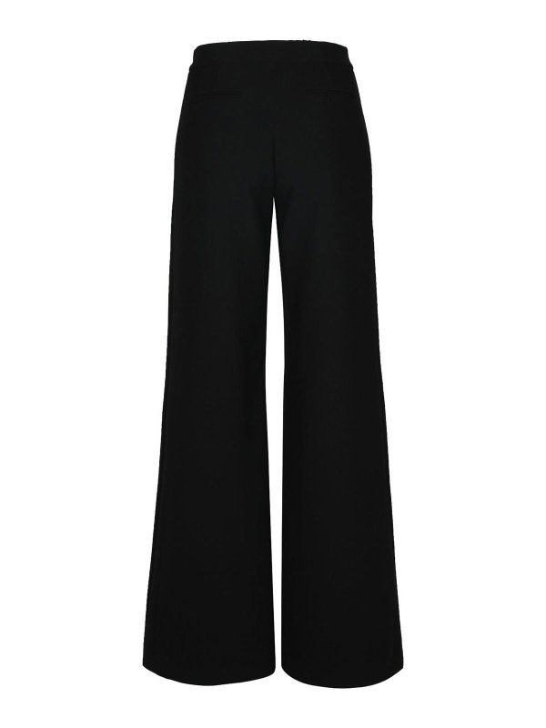MOSCHINO: casual trousers online - Two-Tone Polyester Blend Trousers