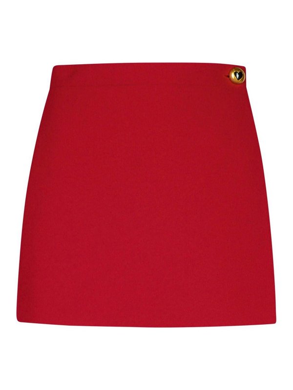 MOSCHINO: カジュアルトラウザー - カジュアルパンツ - ダークレッド