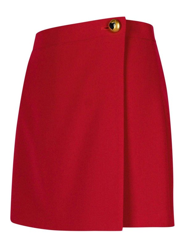 The Best Shops MOSCHINO: カジュアルトラウザー - カジュアルパンツ - ダークレッド