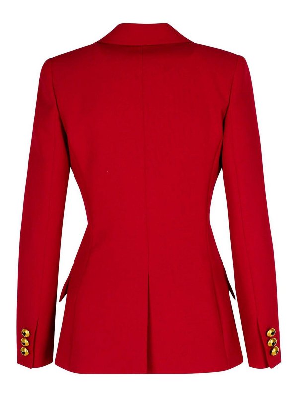 MOSCHINO: ブレザー online - ブレザー - ダークレッド