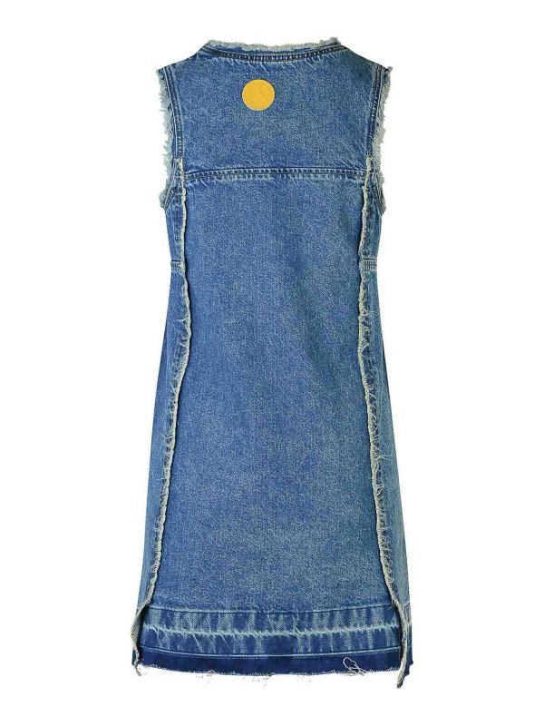 MOSCHINO JEANS: knee length dresses online - Jeans Polyester Blend Dress