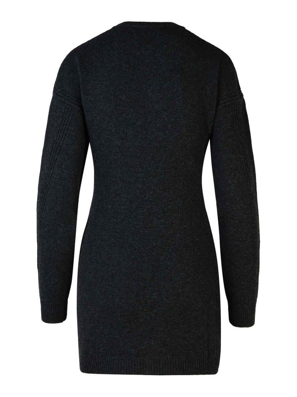 MOSCHINO JEANS: Knielange Kleider online - Knielanges Kleid - Grau