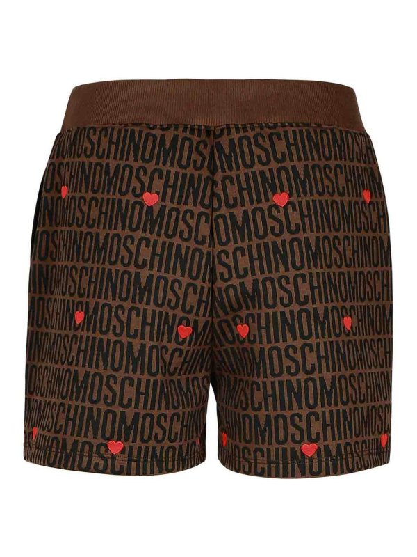 MOSCHINO: トラウザーショーツ online - ショートパンツ - ブラウン