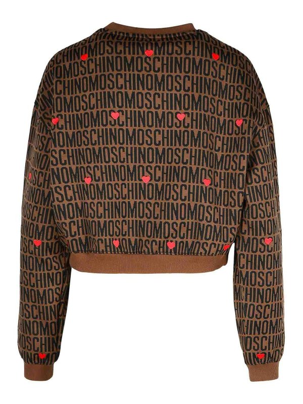 MOSCHINO: スウェット＆セーター online - スウェットシャツ/セーター - ブラウン
