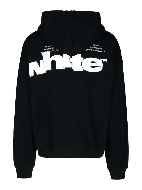 OFF-WHITE: スウェット＆セーター online - スウェットシャツ/セーター - 黒