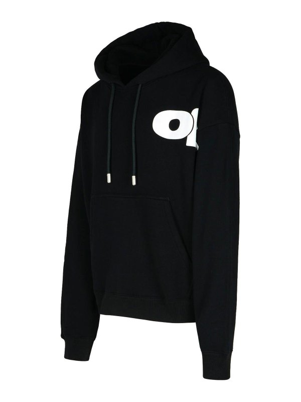 The Best Shops OFF-WHITE: スウェット＆セーター - スウェットシャツ/セーター - 黒