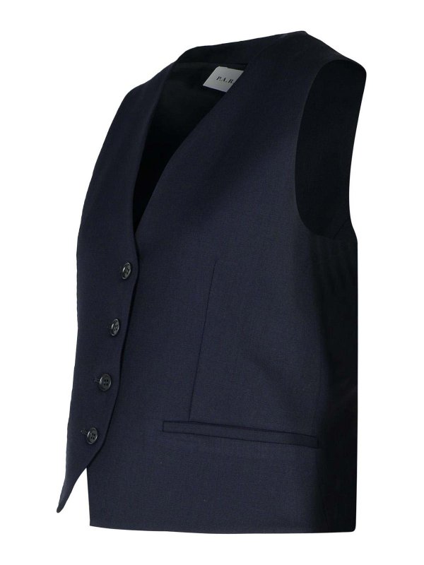 The Best Shops P.A.R.O.S.H.: Westen - Weste - Blau