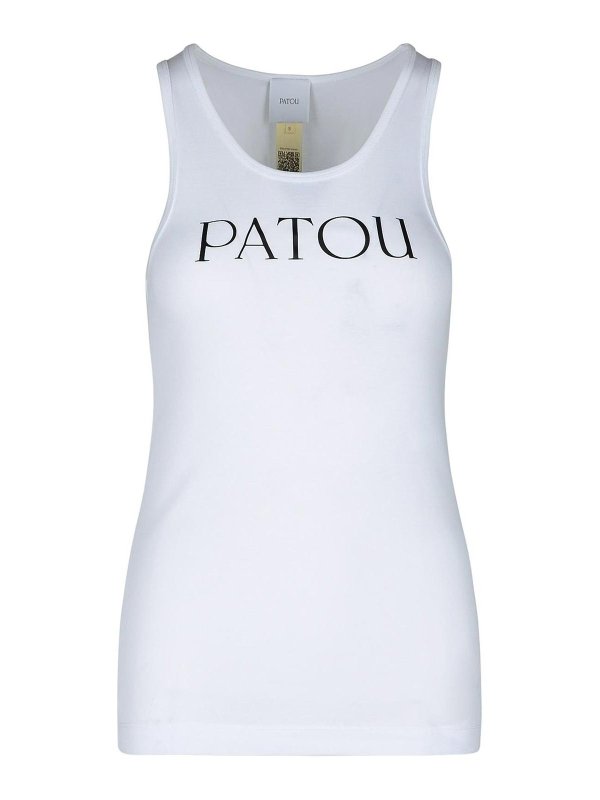 PATOU: Tops und Tank Tops - Top - Weiß
