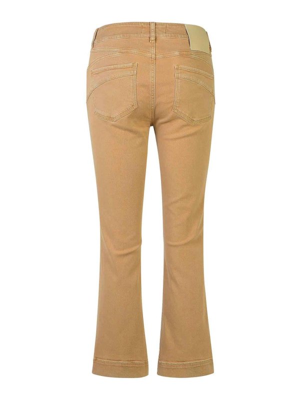 SPORTMAX: Bootcut online - Bootcut Jeans - Beige