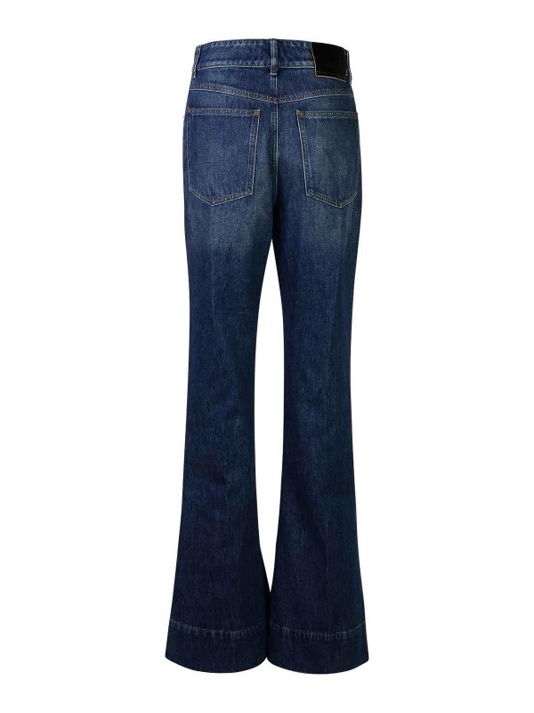 SPORTMAX: ベルボトムジーンズ online - ブーツカットジーンズ - ブルー