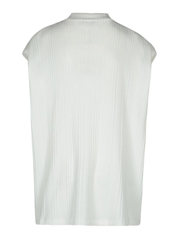 The Attico: t-shirts online - Laurie White Cotton T-Shirt