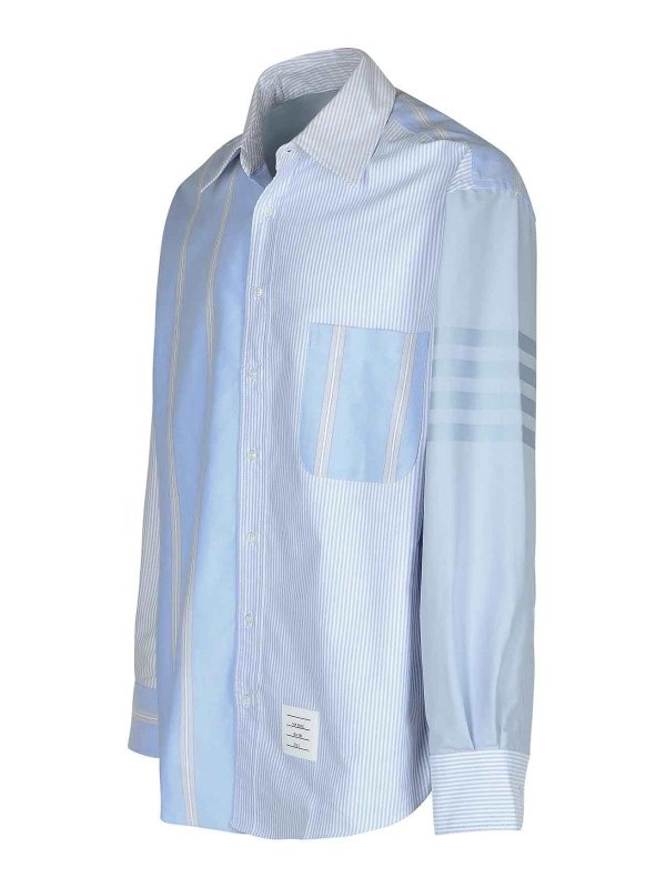 The Best Shops THOM BROWNE: Chemises - Chemise - Bleu Clair