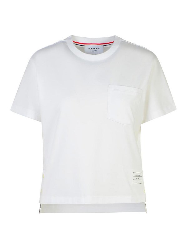 THOM BROWNE: Camisetas - Camiseta - Blanco