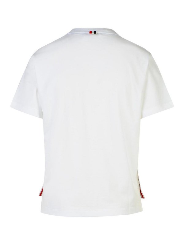 THOM BROWNE: Camisetas online - Camiseta - Blanco
