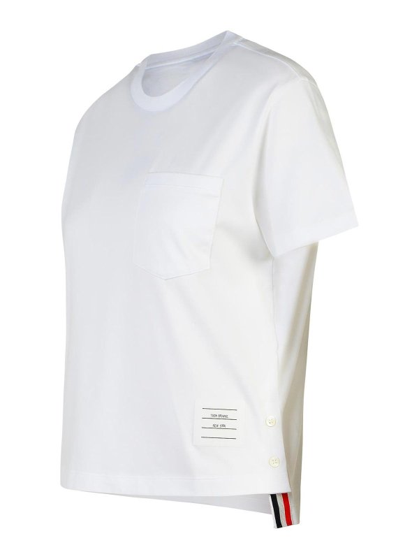 The Best Shops THOM BROWNE: Camisetas - Camiseta - Blanco