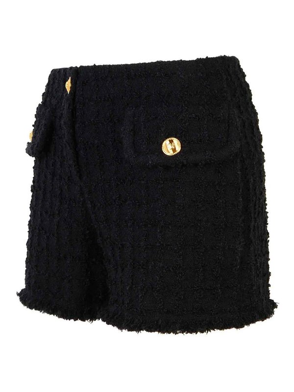 The Best Shops VERSACE: トラウザーショーツ - ショートパンツ - 黒