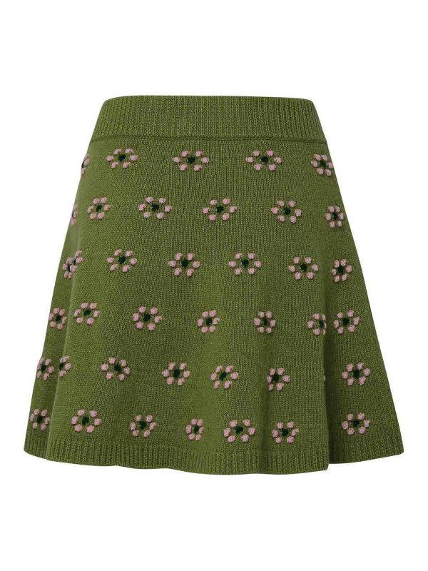 KENZO: Mini jupes online - Mini Jupe - Vert