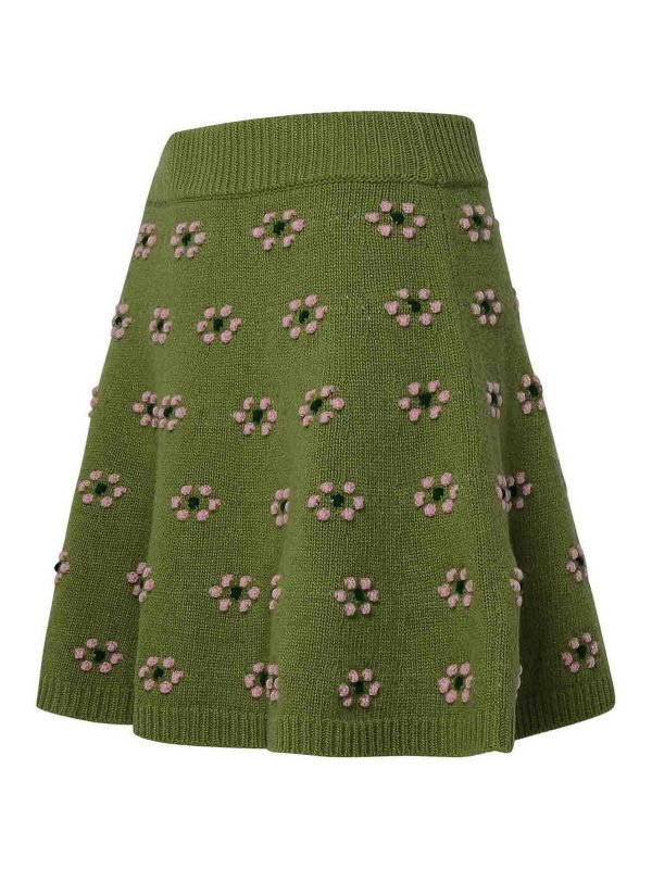 The Best Shops KENZO: Mini jupes - Mini Jupe - Vert