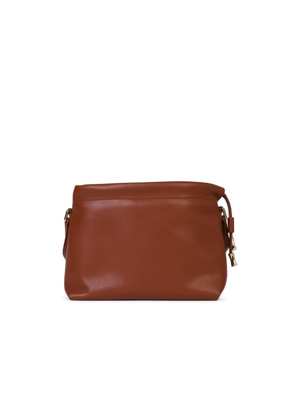 The Best Shops A.P.C.: cross body bags - Small  Crossbody Bag In Hazelnut Eco-Leather