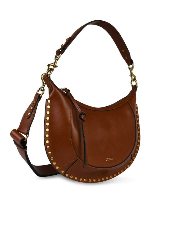 ISABEL MARANT: shoulder bags online - Naoko Brown Leather  Bag