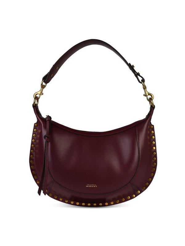 ISABEL MARANT: ショルダーバッグ - ショルダーバッグ - ダークレッド