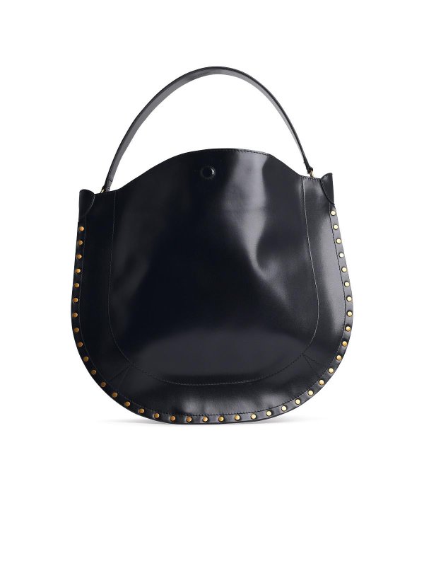 The Best Shops ISABEL MARANT: shoulder bags - Oskan Black Soft Leather Bag