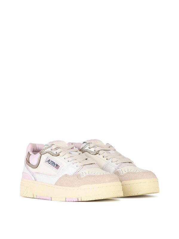 AUTRY: trainers online - Clc Multicolor Leather Blend Sneakers