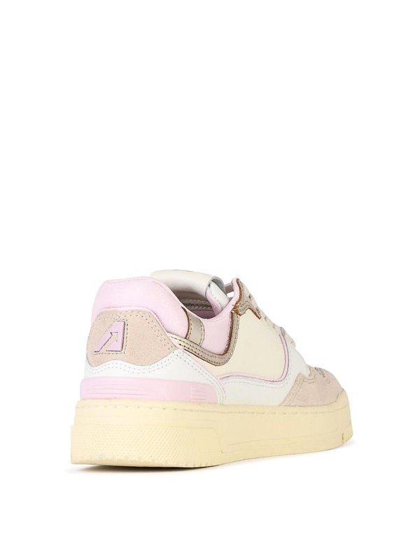 The Best Shops AUTRY: trainers - Clc Multicolor Leather Blend Sneakers