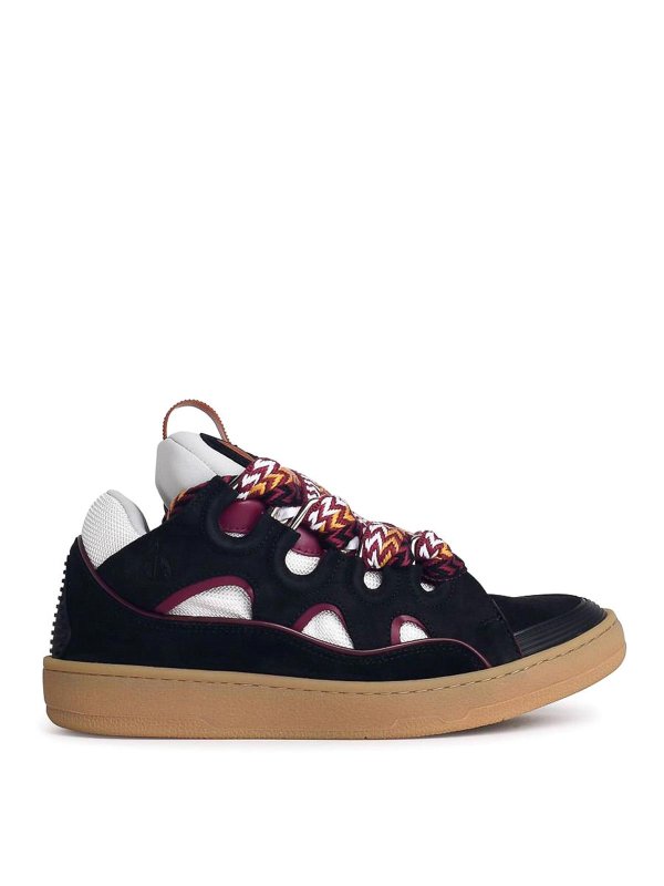 LANVIN: Chaussures de sport - Baskets - Noir