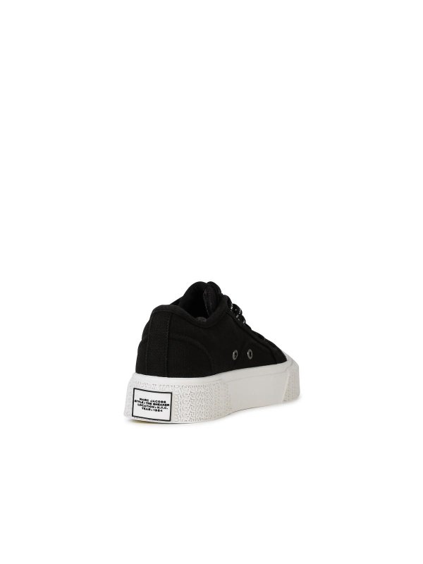 The Best Shops MARC JACOBS: trainers - Black Canvas Sneakers