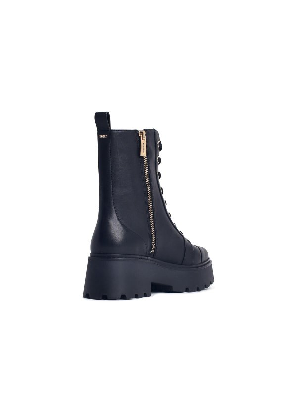 The Best Shops MICHAEL KORS: ankle boots - Blake Black Leather Boots