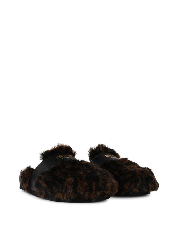 MOSCHINO: ミュール online - ミュール - ブラウン