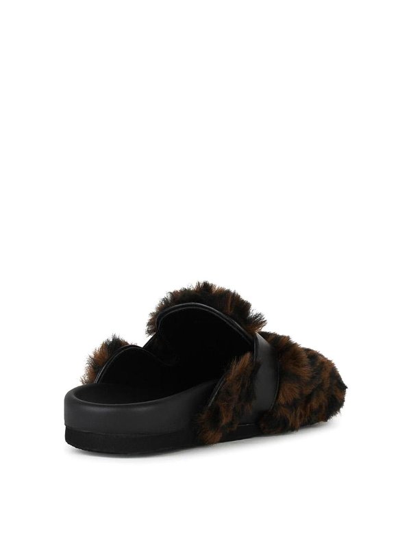 The Best Shops MOSCHINO: ミュール - ミュール - ブラウン