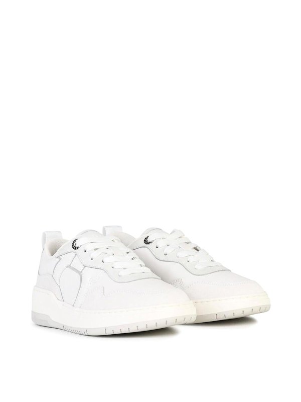 FERRAGAMO: Chaussures de sport online - Baskets - Blanc