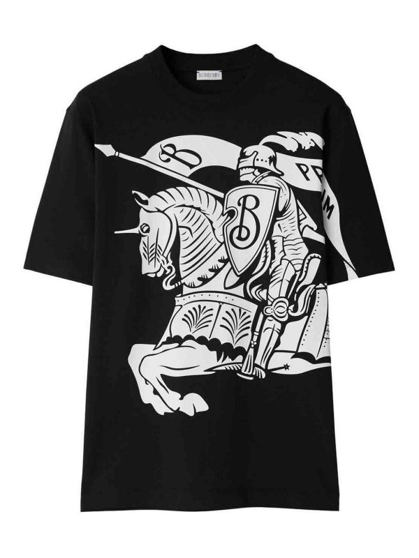 BURBERRY: Camisetas - Camiseta - Negro