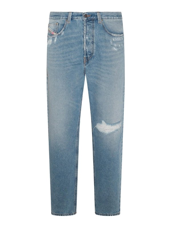 DIESEL: ブーツカットジーンズ - ブーツカットジーンズ - ブルー