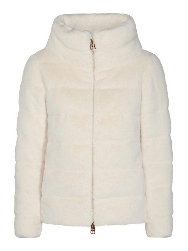 HERNO: padded jackets - White Down Jacket