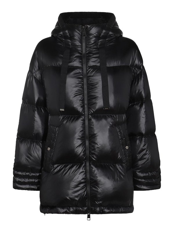 HERNO: ダウン・ハイテクコート - カジュアルジャケット - 黒