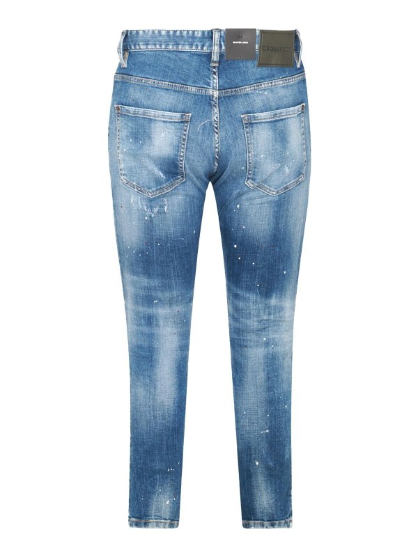 DSQUARED2: Bootcut online - Bootcut Jeans - Blau