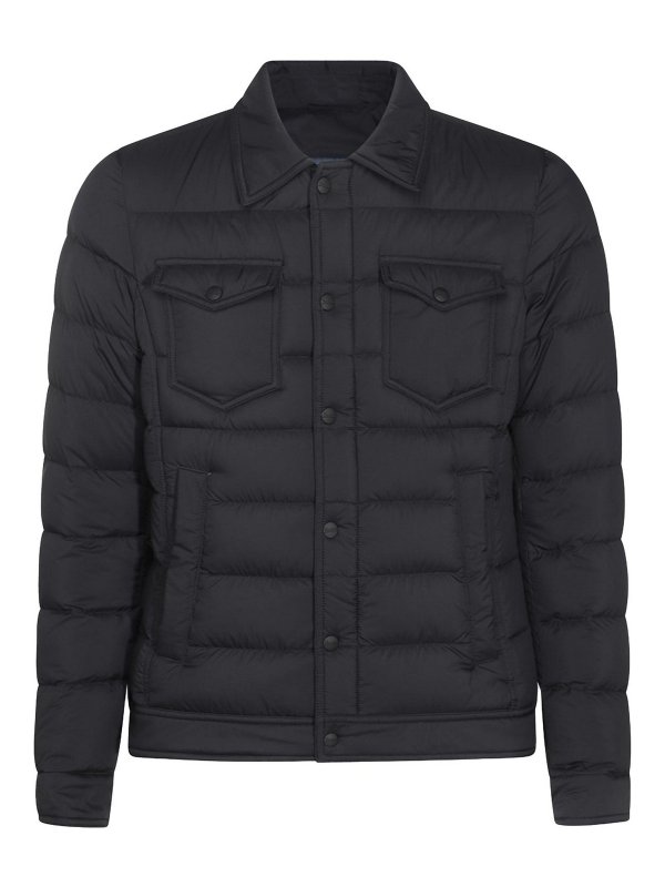 HERNO: padded jackets - Black Down Jacket