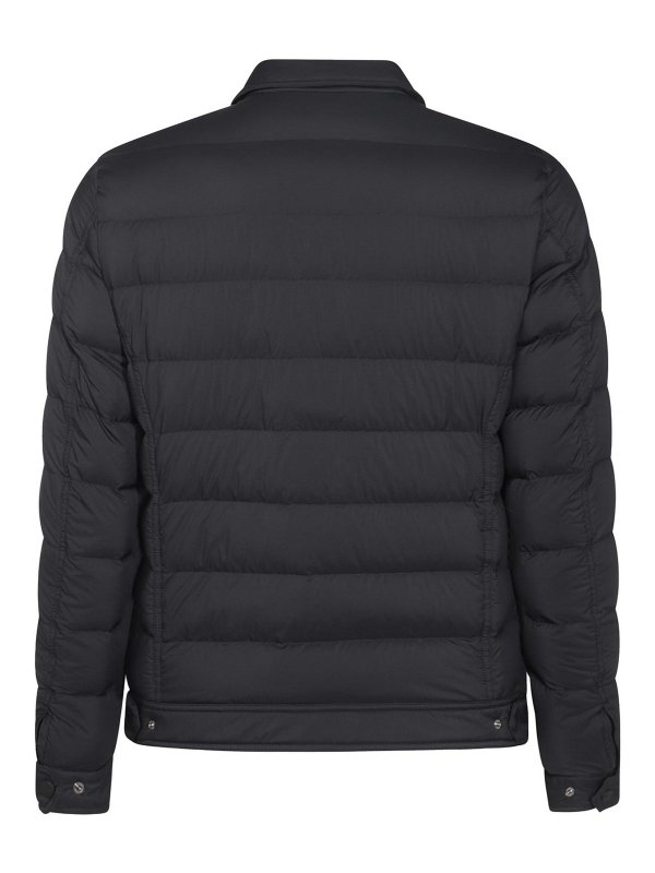 HERNO: padded jackets online - Black Down Jacket