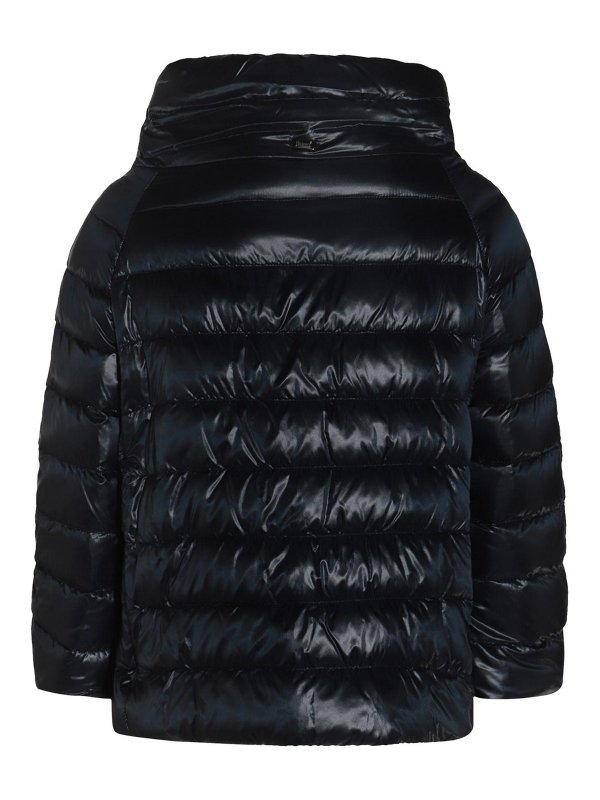 HERNO: Vestes-rembourrees online - Blouson Rembourré - Bleu Foncé