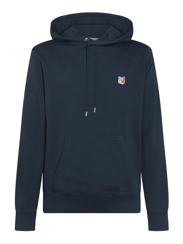 MAISON KITSUNÉ: Sudaderas y suéteres - Sudadera - Azul