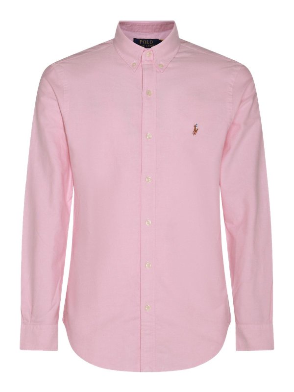 POLO RALPH LAUREN: camicie - Camicia in cotone rosa