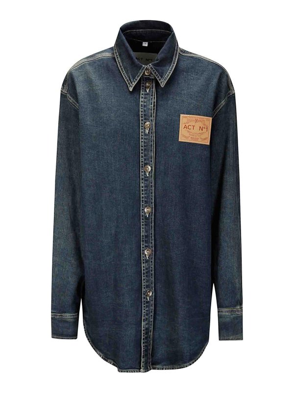 ACT N°1: Hemden - Hemd - Blau