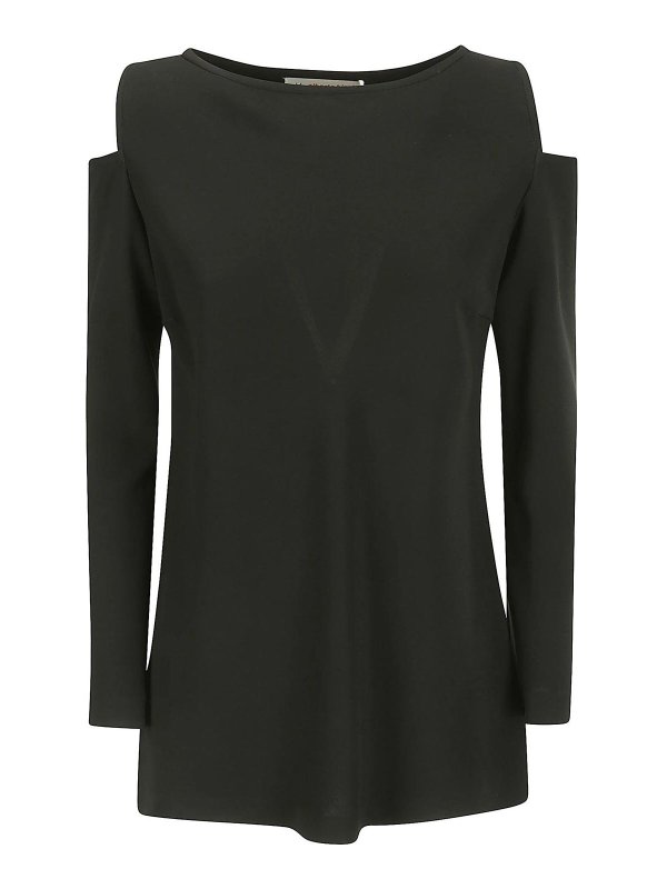 ALBERTO BIANI: Blusen - Bluse - Schwarz