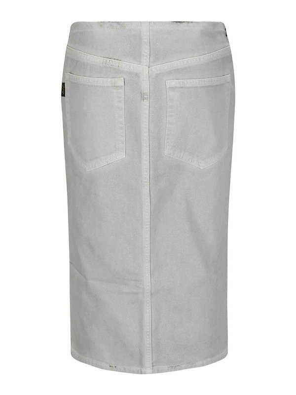 HAIKURE: ニーレングススカート＆ミディ丈 online - 膝丈/ミディスカート - グレー