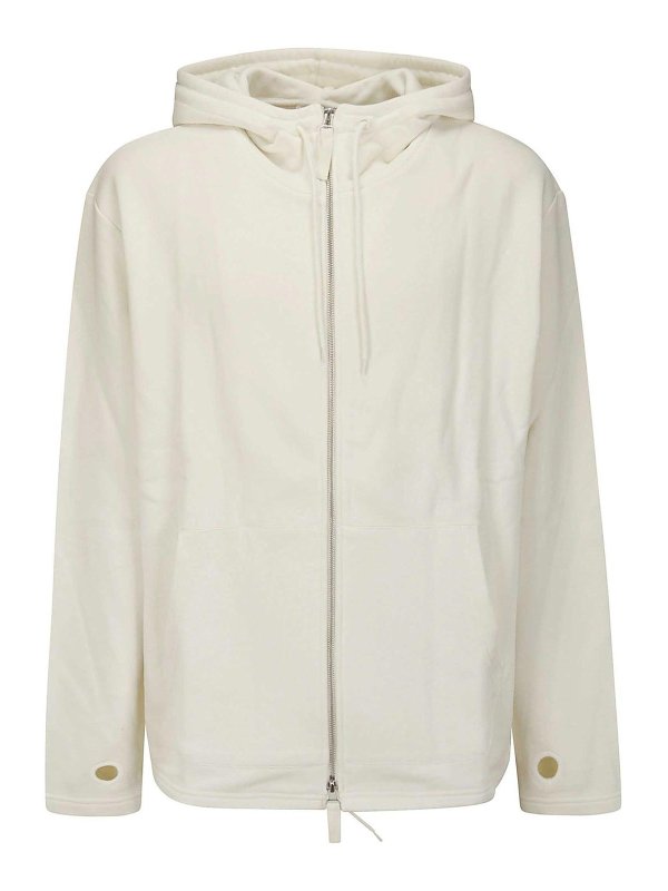 HELMUT LANG: Sweatshirts und Pullover - Sweatshirt - Weiß